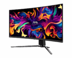 MSI MAG 341CQP QD-OLED - 34" UWQHD 175Hz 21:9 ívelt monitor, fekete - Image 3